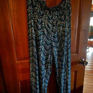 Patterned Pallazzo Pants